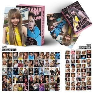 BLACKPINK Lisa '' JUMP '' Çift Yön Baskılı Lomo Card Seti