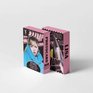BLACKPINK Lisa '' JUMP '' Çift Yön Baskılı Lomo Card Seti