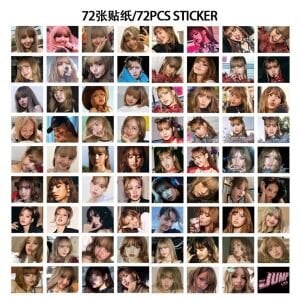 BLACKPINK Lisa '' JUMP '' Çift Yön Baskılı Lomo Card Seti