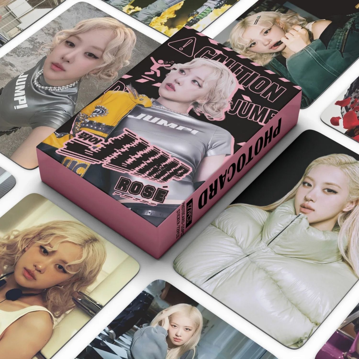 BLACKPINK Rose '' JUMP '' Çift Yön Baskılı Lomo Card Seti