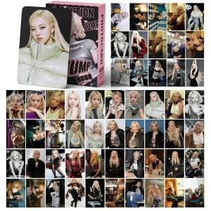 BLACKPINK Rose '' JUMP '' Çift Yön Baskılı Lomo Card Seti