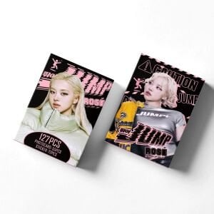 BLACKPINK Rose '' JUMP '' Çift Yön Baskılı Lomo Card Seti