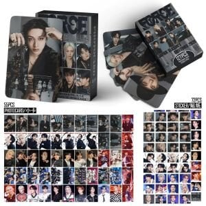 STRAY KIDS '' Force '' Çift Yön Baskılı Lomo Card Seti