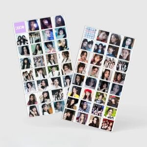 ILLIT '' Not Cute Anymore '' Çift Yön Baskılı Hologramlı Lomo Card Seti (60 Pcs)