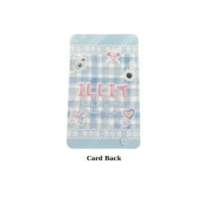 ILLIT '' Not Cute Anymore '' Çift Yön Baskılı Hologramlı Lomo Card Seti (60 Pcs)