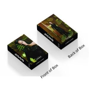 BLACKPINK  '' Jisoo '' Çift Yön Baskılı Lomo Card Seti