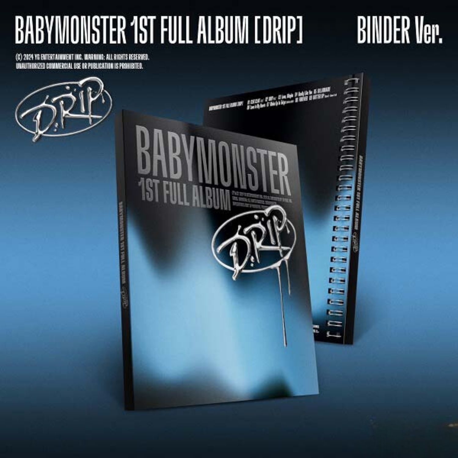 BABYMONSTER 1st FULL ALBUM – DRIP (BINDER Ver.)