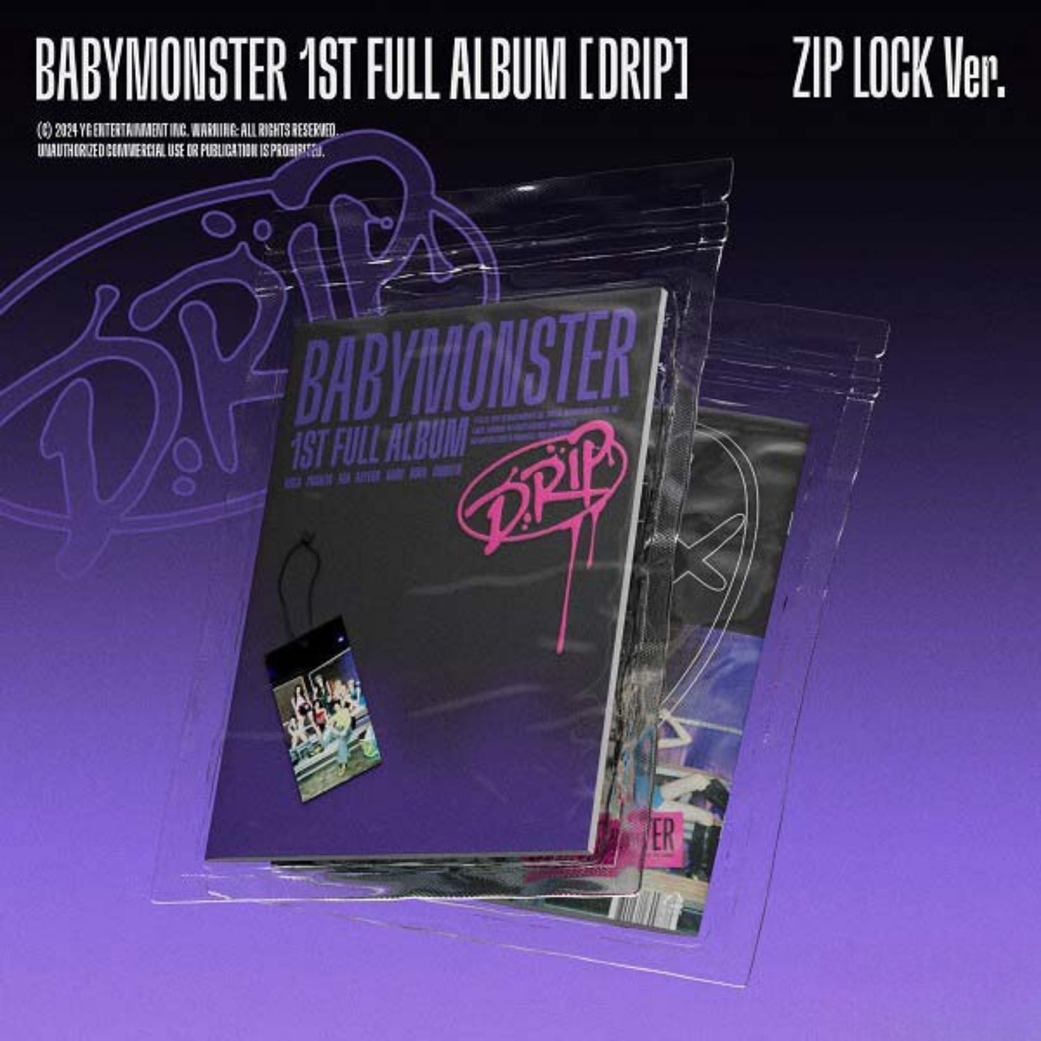 BABYMONSTER 1st FULL ALBUM – DRIP (ZIP LOCK Ver.)