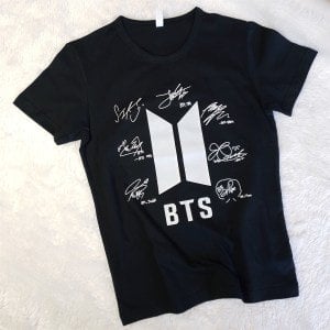 BTS New Logo İmzalı Tshirt