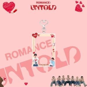 ENHYPEN '' ROMANCE : Untold '' Sert Kapak Card Holder/Anahtarlık