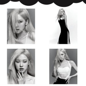 BLACKPINK '' Rose '' Poster Set