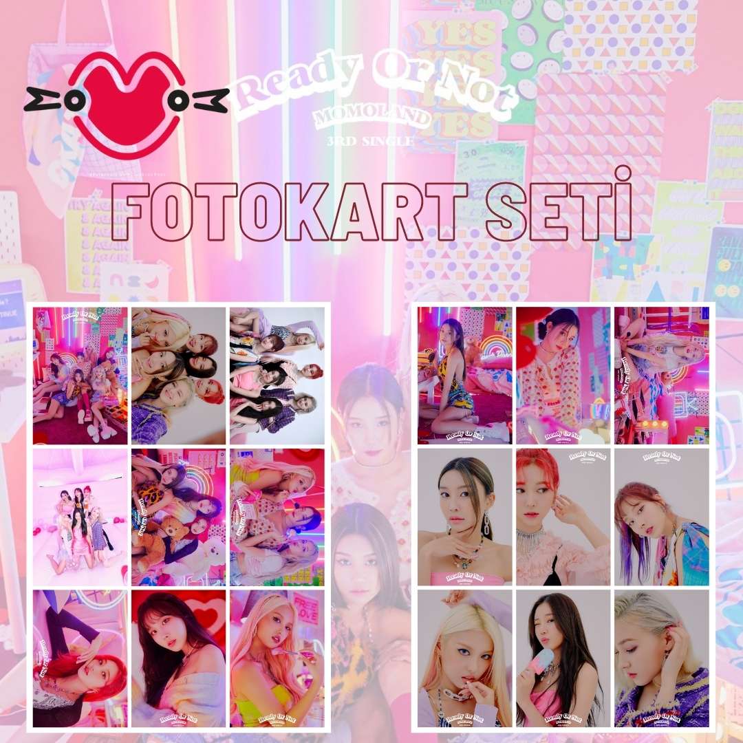 MOMOLAND ''Ready Or Not'' Fotokart Seti
