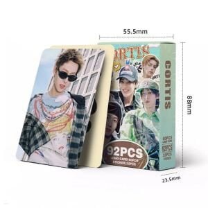 CORTIS Çift Yön Baskılı Lomo Card Seti (60 Pcs)