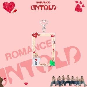 ENHYPEN '' ROMANCE : Untold '' Sert Kapak Card Holder/Anahtarlık SUNOO