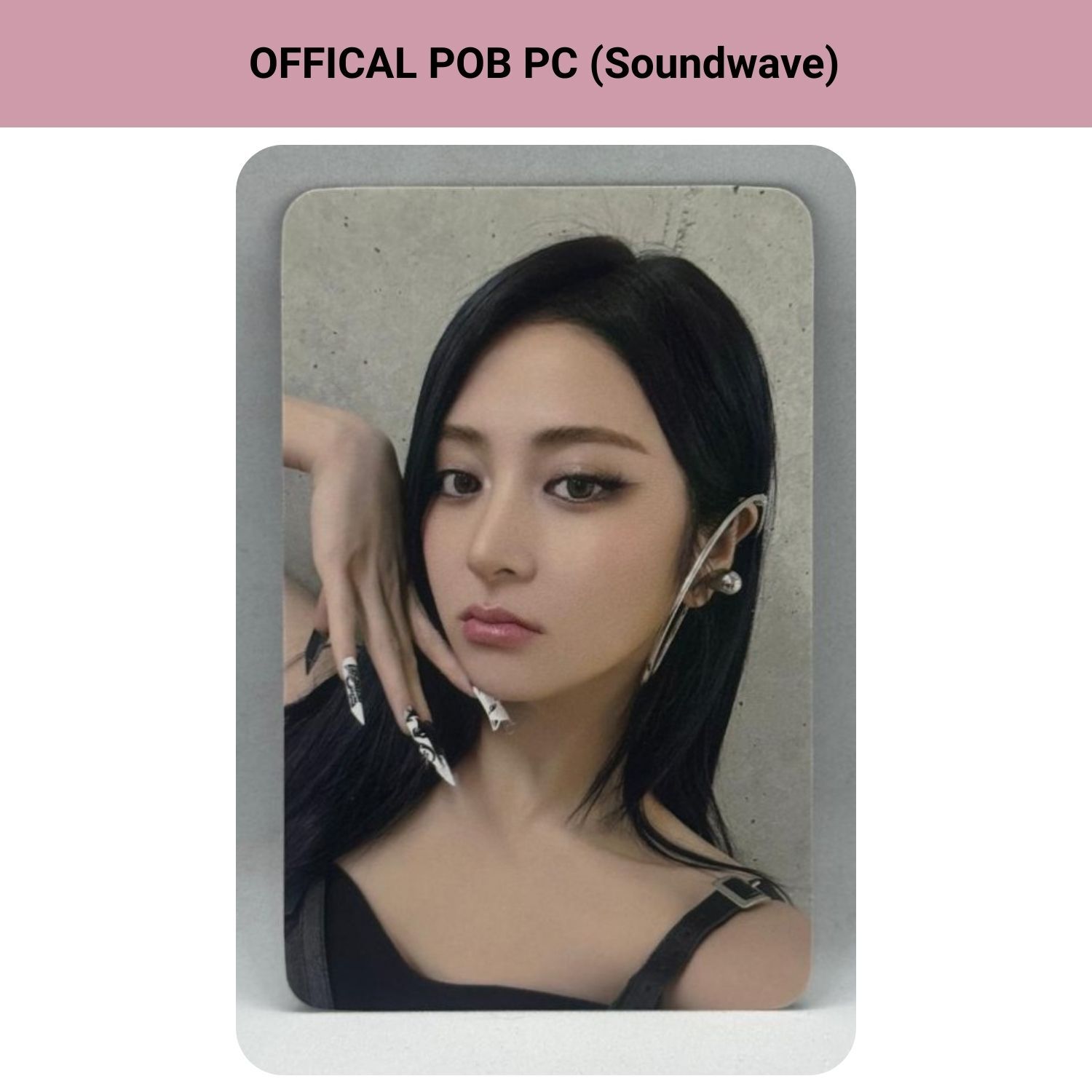 LE SSERAFIM Yunjin '' Hot '' Soundwave POB Photocard