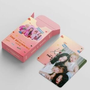 FIFTY FIFTY  '' The Beginning : CUPID '' Çift Yön Baskılı Lomo Card Seti
