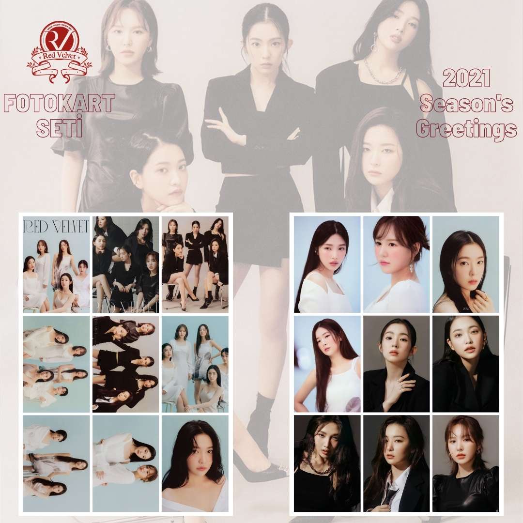 Red Velvet ''2021 Season's Greetings'' Fotokart Seti