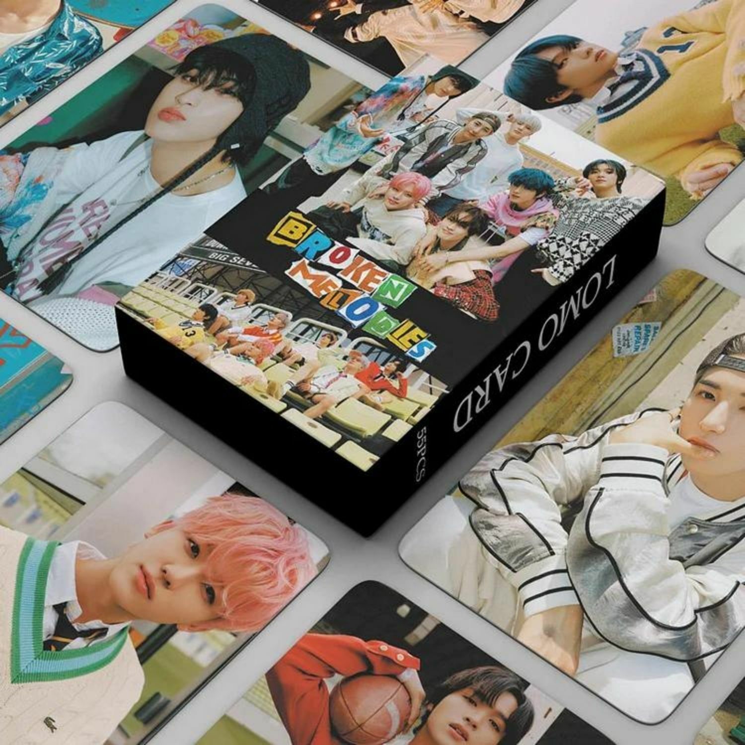NCT カード 31セット NCT DREAM ''ISTJ Broken Melodies'' Çift Yön Baskılı Lomo Card Seti