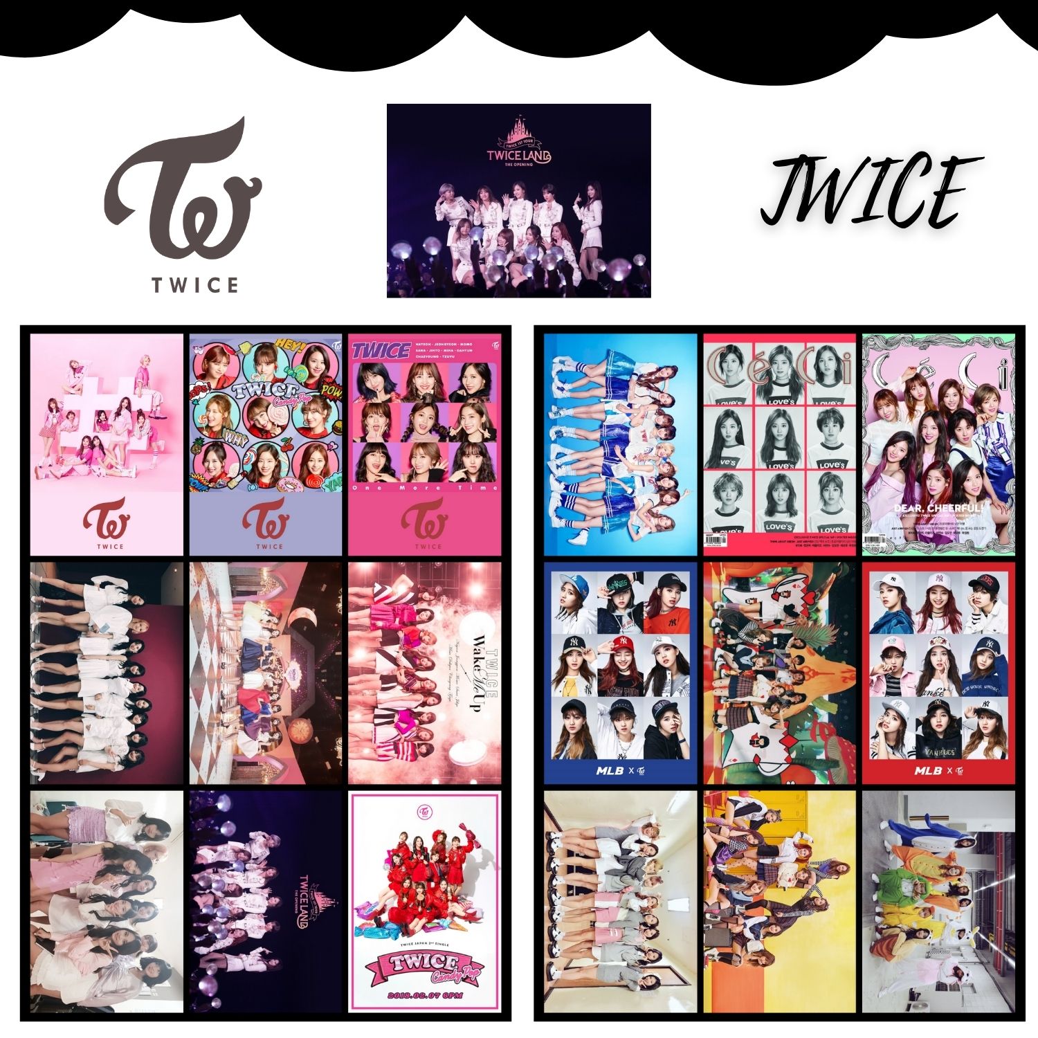 TWICE  '' Grup ''  Fotokart Seti