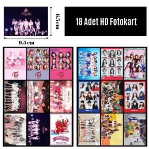 TWICE  '' Grup ''  Fotokart Seti