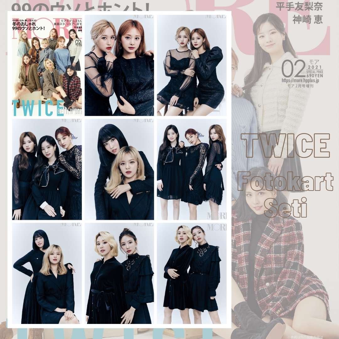 TWICE Magazine Fotokart Seti