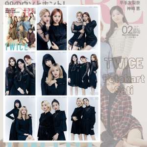 TWICE Magazine Fotokart Seti