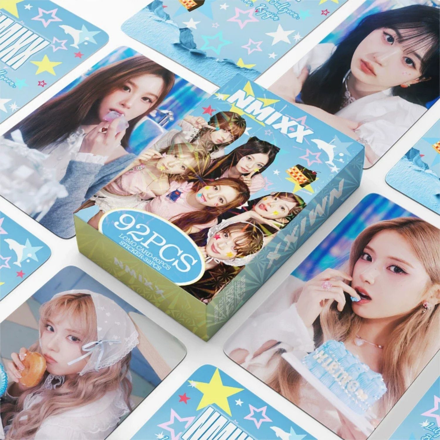 NMIXX Çift Yön Baskılı Lomo Card Seti (60 Pcs)