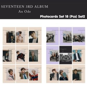 Seventeen ''An Ode'' Fotokart Seti - Set 2