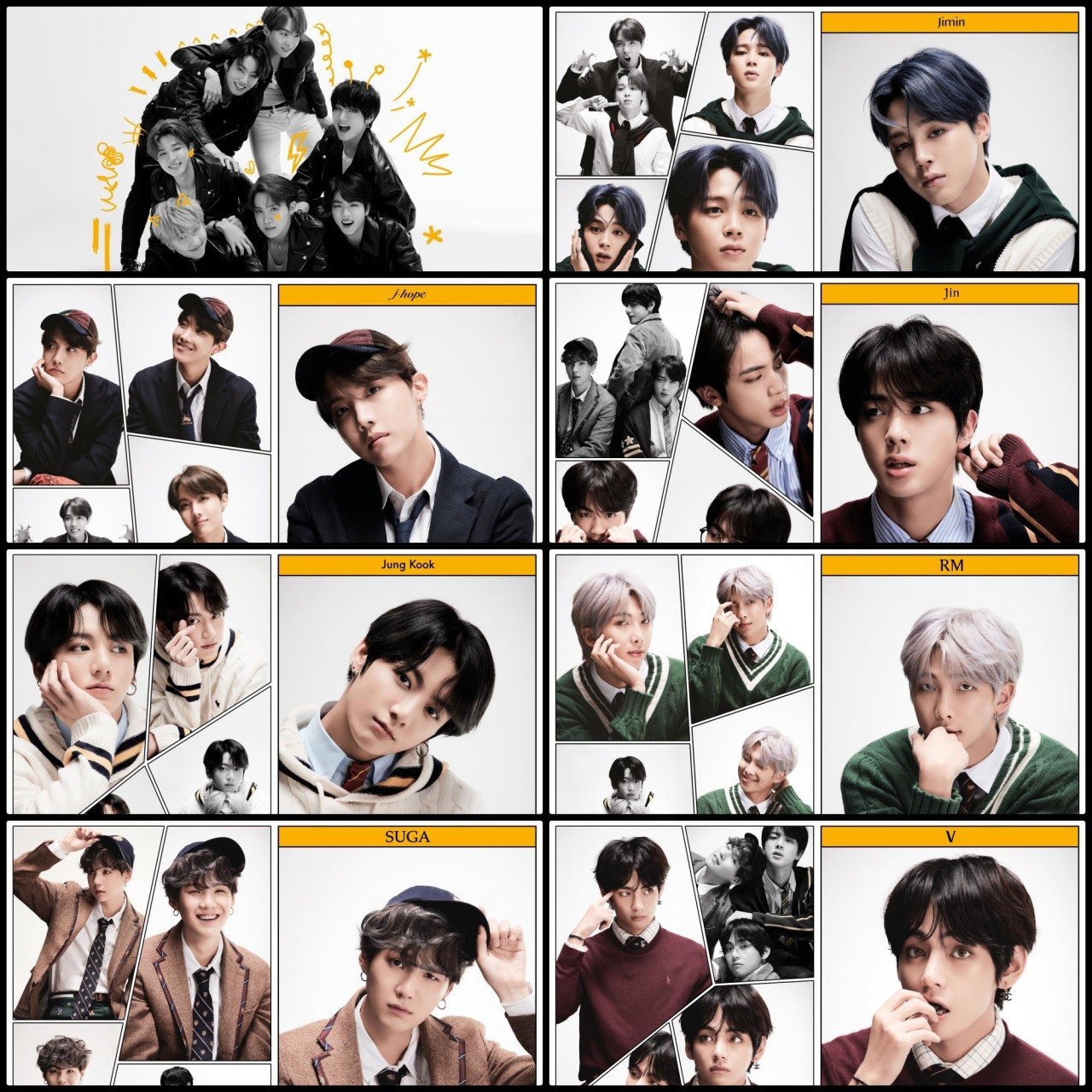 BTS ''Map Of The Soul : 7'' Posterleri V4