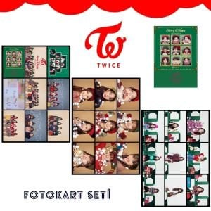 TWICE '' Mery & Happy '' Fotokart Seti
