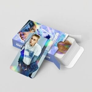 STRAY KIDS '' Hyunjin '' Çift Yön Baskılı Hologramlı/Lomo Card Seti (60 Pcs)