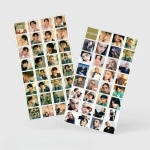 STRAY KIDS '' Hyunjin '' Çift Yön Baskılı Hologramlı/Lomo Card Seti (60 Pcs)