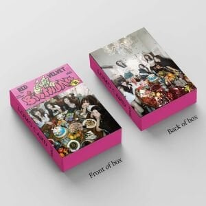 Red Velvet  '' Birthday '' Çift Yön Baskılı Lomo Card Seti