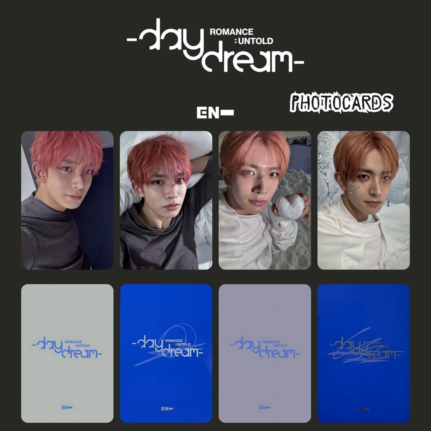 ENHYPEN Heeseung '' ROMANCE UNTOLD - daydream- '' Photocards Set