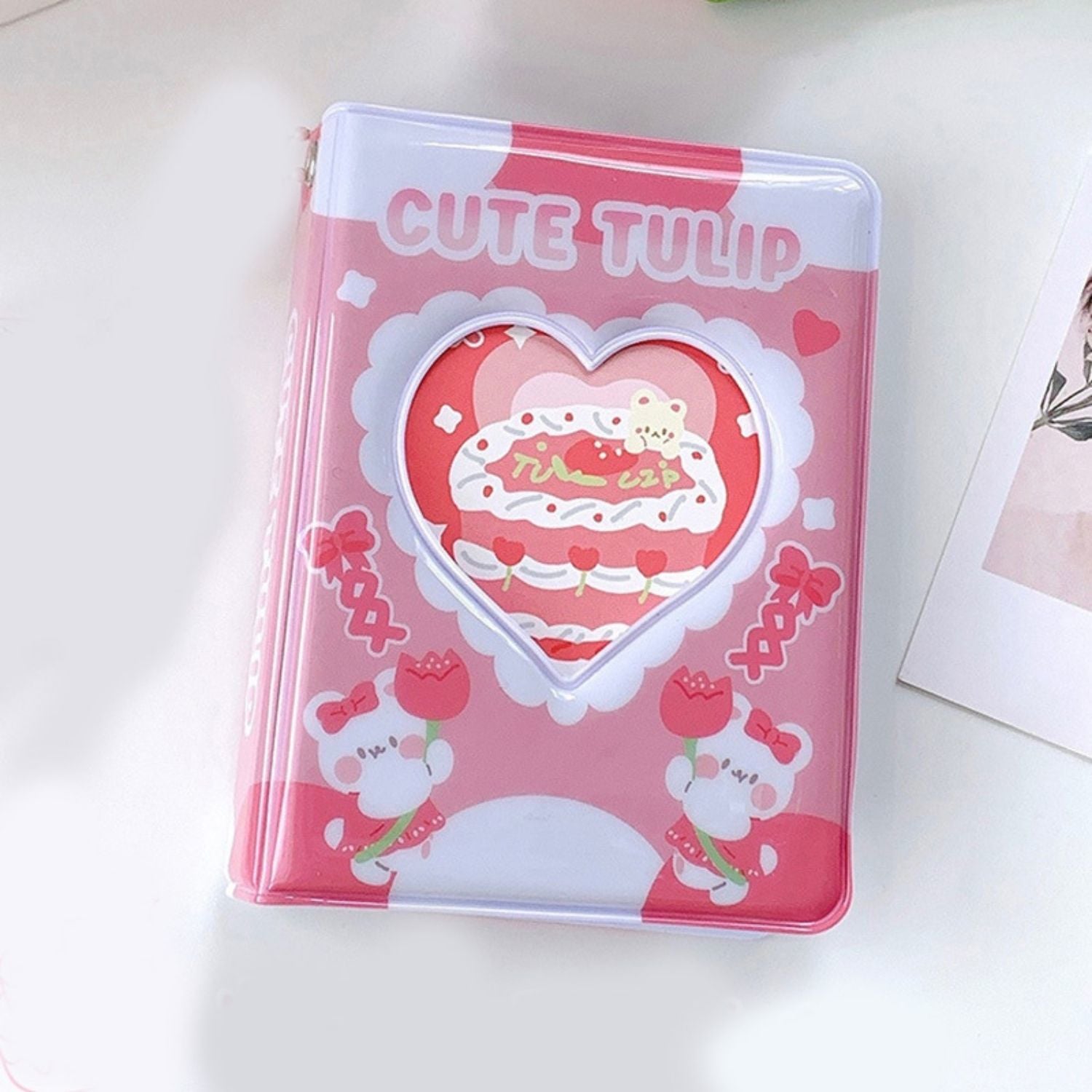 Cute Tulip Mini Album Binder