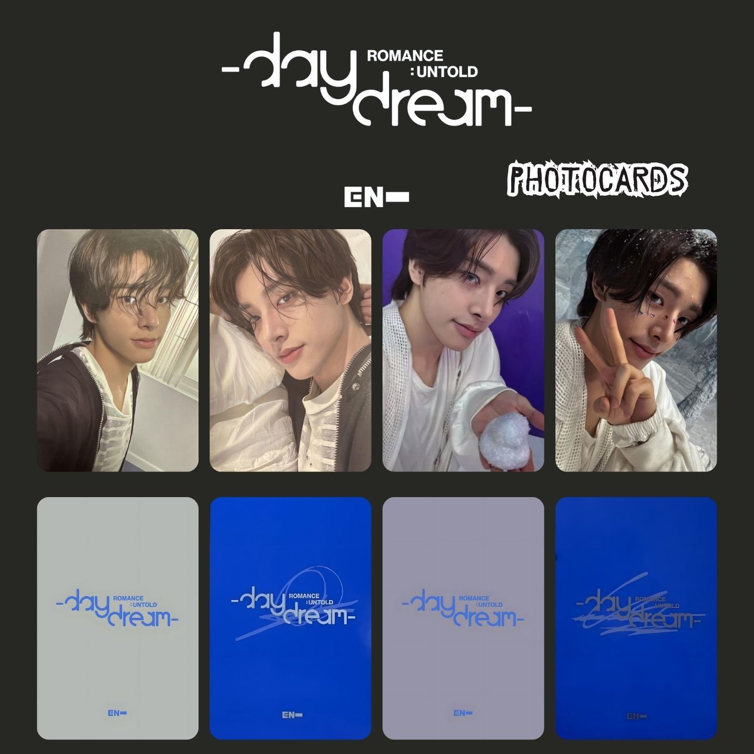 ENHYPEN Jake '' ROMANCE UNTOLD - daydream- '' Photocards Set