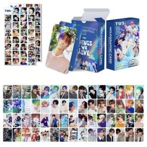 TWS  '' Things We Love '' Çift Yön Baskılı Hologramlı/Lomo Card Seti (60 Pcs)
