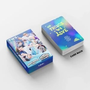 TWS '' Things We Love '' Çift Yön Baskılı Hologramlı/Lomo Card