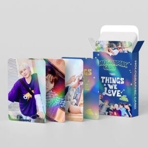 TWS  '' Things We Love '' Çift Yön Baskılı Hologramlı/Lomo Card Seti (60 Pcs)