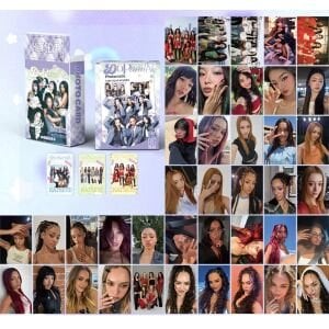 KATSEYE Çift Yön Baskılı Lomo Card Seti (50 Pcs)