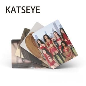 KATSEYE Çift Yön Baskılı Lomo Card Seti (50 Pcs)