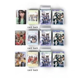 KATSEYE Çift Yön Baskılı Lomo Card Seti (50 Pcs)