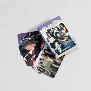 KATSEYE Çift Yön Baskılı Lomo Card Seti (50 Pcs)