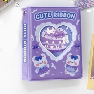 Cute Ribbon Mini Album Binder