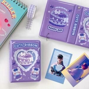 Cute Ribbon Mini Album Binder