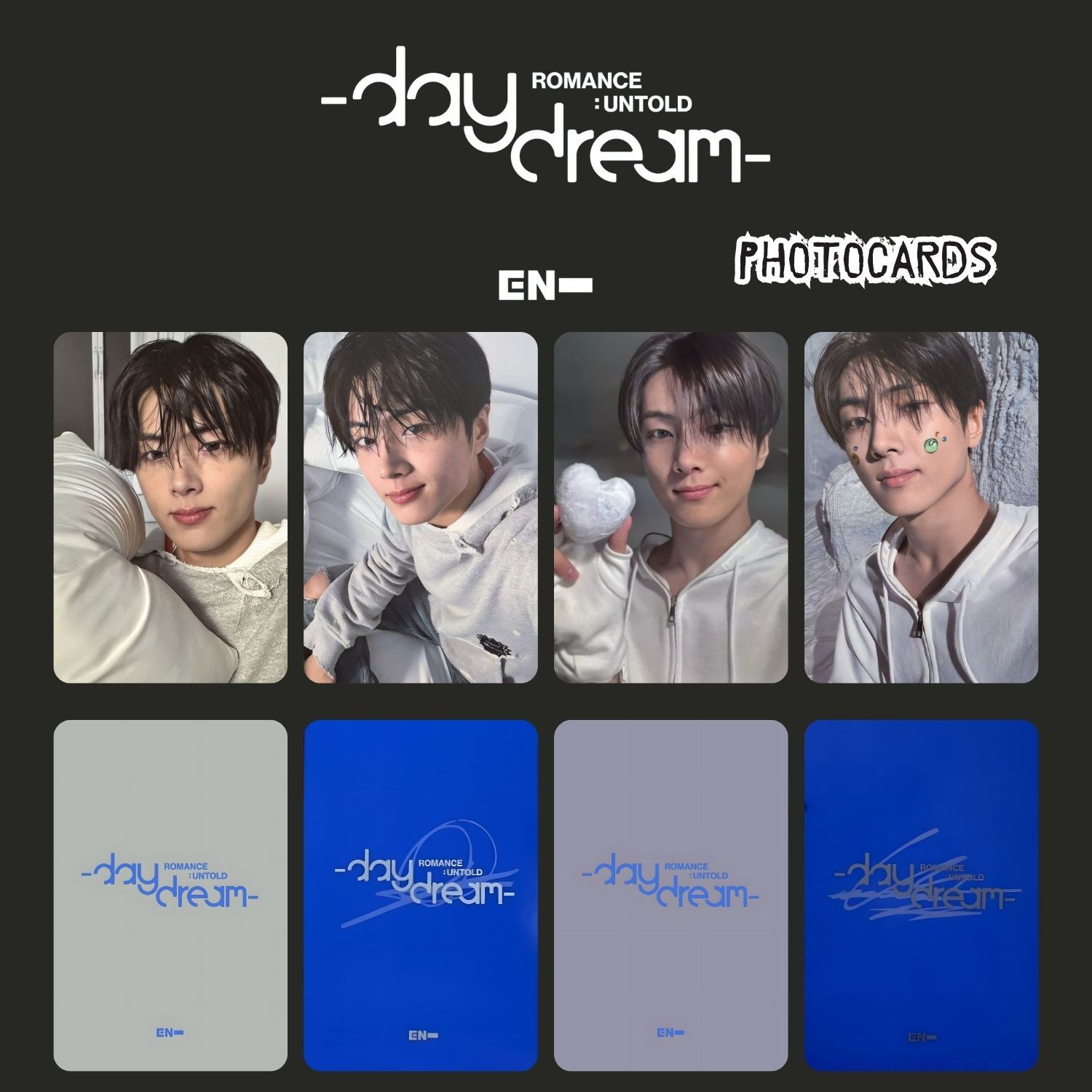 ENHYPEN Jay '' ROMANCE UNTOLD - daydream- '' Photocards Set