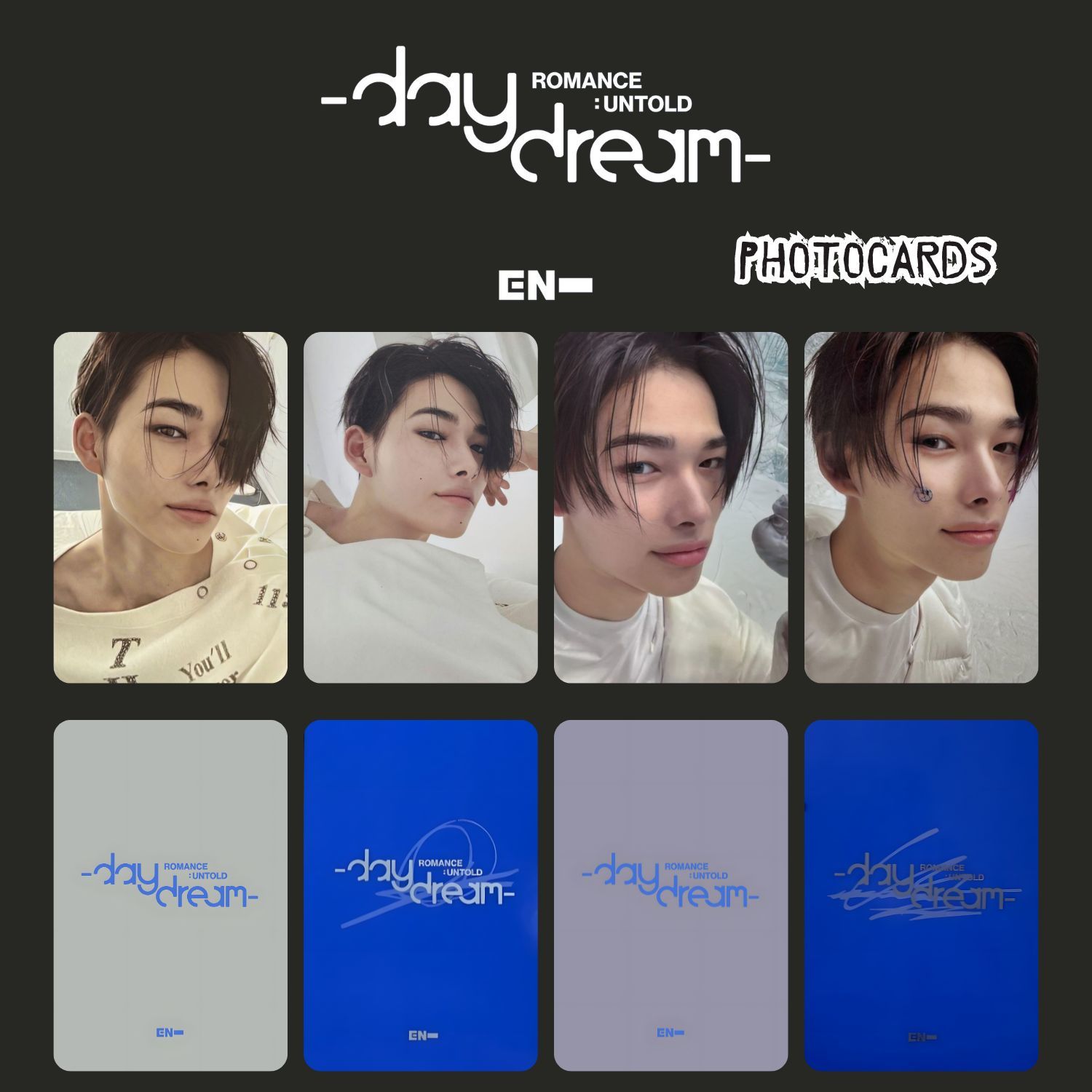 ENHYPEN Niki '' ROMANCE UNTOLD - daydream- '' Photocards Set