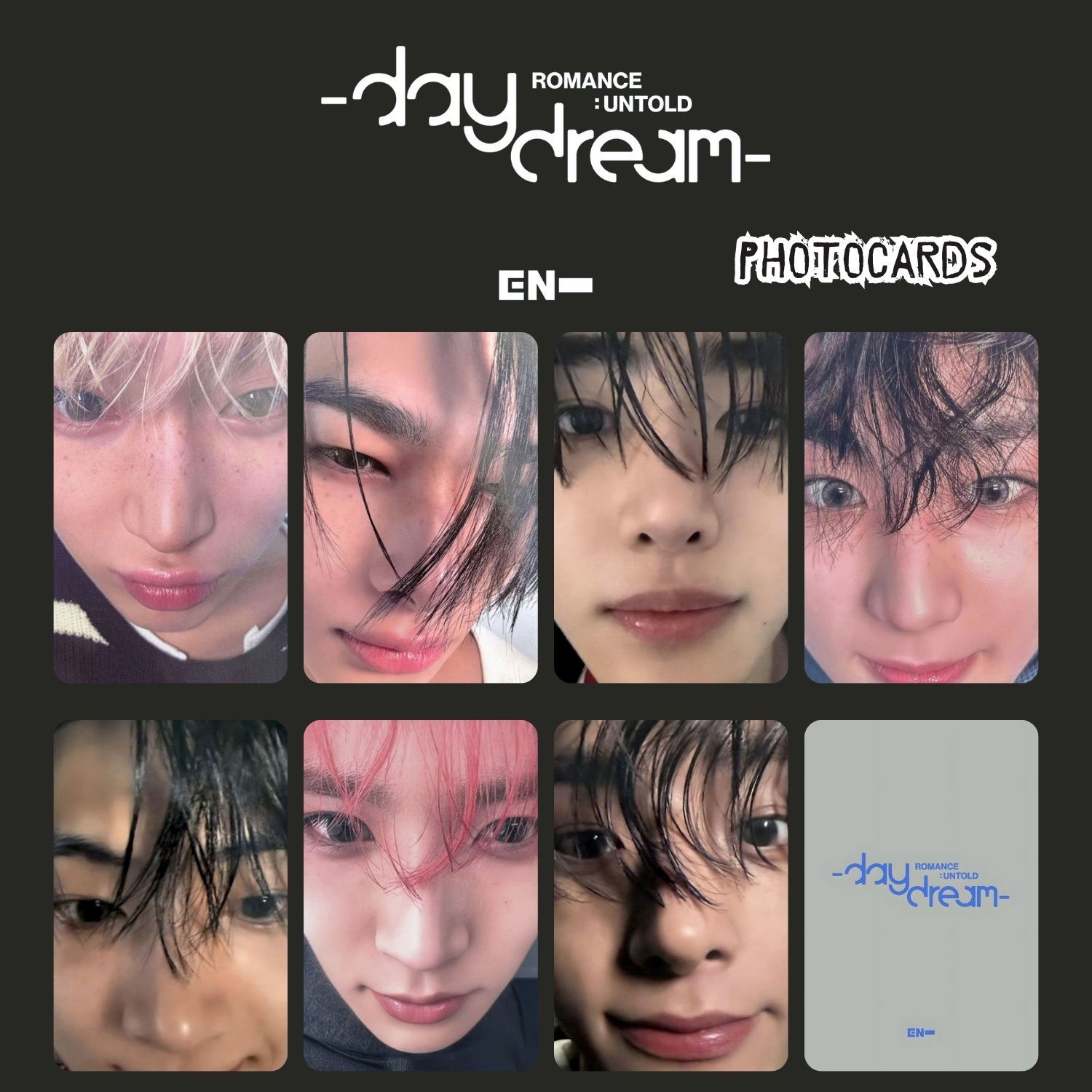 ENHYPEN '' ROMANCE UNTOLD - daydream- '' POB Photocards Set