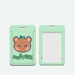 ATEEZ ANİTEEZ Jongho '' JJONGbear '' Sert Kapak Card Holder/Anahtarlık