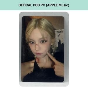 ITZY Yeji '' Tunnel Vision '' Apple Music POB Photocard